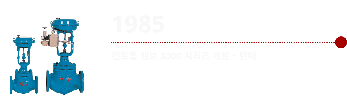 1985：Developed and sold the CV3000 series