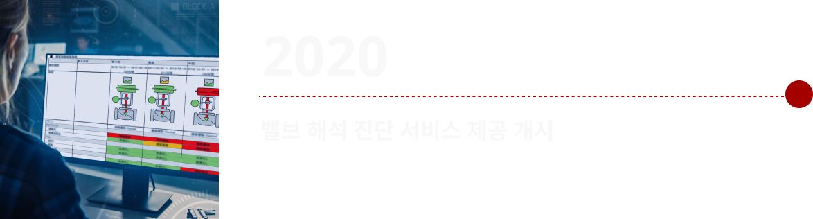 2020：Started valve analysis and diagnosis services