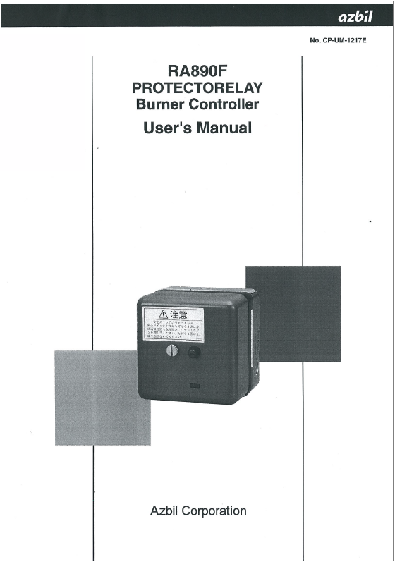 RA890F manual