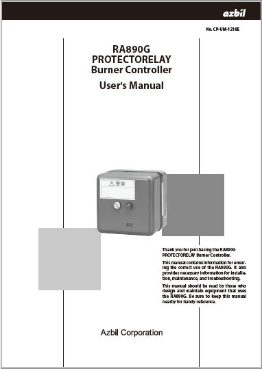 RA890G manual